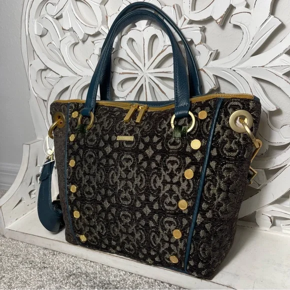 SOLD Hammitt Los Angeles Medium Daniel Satchel Antique Atelier Vintage Tapestry - Picture 5 of 7